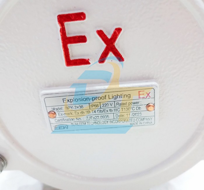 Đ&egrave;n ph&ograve;ng chống nổ 220V EEW BPY 2x36  EEW | Gi&aacute; rẻ nhất - C&ocirc;ng Ty TNHH Thương Mại Dịch Vụ Đạt T&acirc;m