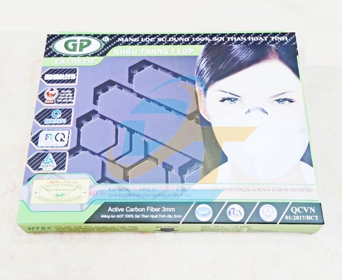 Khẩu trang than hoạt t&iacute;nh GP Extreme (Qua g&aacute;y)  GP-EXTREME | Gi&aacute; rẻ nhất - C&ocirc;ng Ty TNHH Thương Mại Dịch Vụ Đạt T&acirc;m