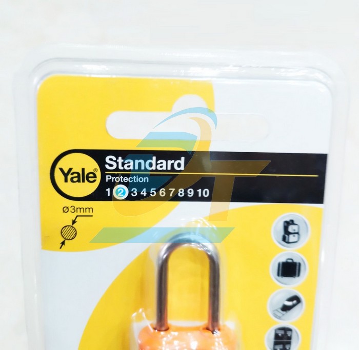 Kh&oacute;a số du lịch 3 số 23mm Yale YP2/23/128/1O  YALE | Gi&aacute; rẻ nhất - C&ocirc;ng Ty TNHH Thương Mại Dịch Vụ Đạt T&acirc;m