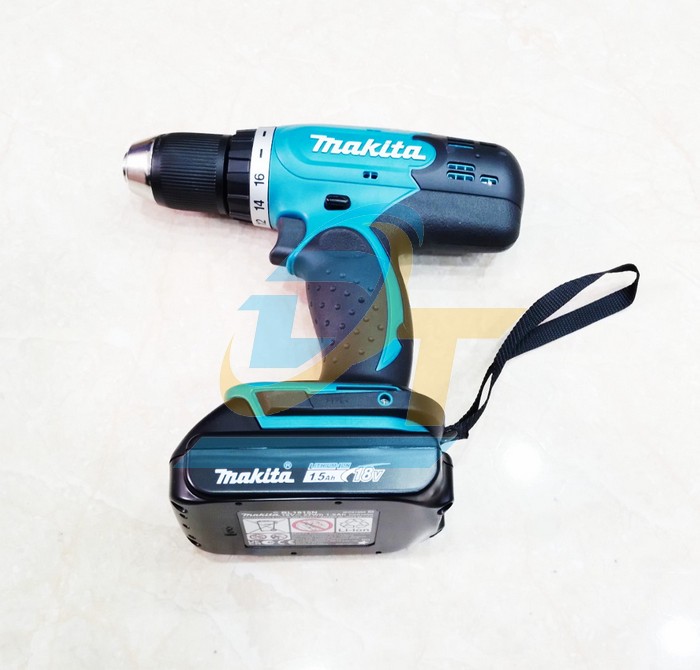 M&aacute;y khoan vặn v&iacute;t d&ugrave;ng pin 18V Makita DDF453SYE (K&egrave;m 2 pin 1.5Ah + 1 Sạc)  Makita | Gi&aacute; rẻ nhất - C&ocirc;ng Ty TNHH Thương Mại Dịch Vụ Đạt T&acirc;m