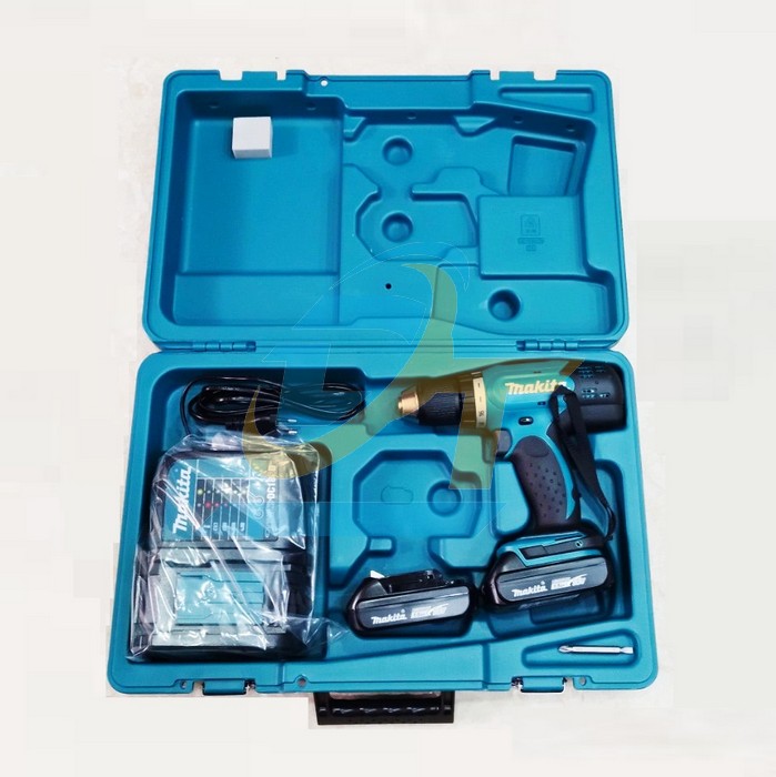 M&aacute;y khoan vặn v&iacute;t d&ugrave;ng pin 18V Makita DDF453SYE (K&egrave;m 2 pin 1.5Ah + 1 Sạc)  Makita | Gi&aacute; rẻ nhất - C&ocirc;ng Ty TNHH Thương Mại Dịch Vụ Đạt T&acirc;m