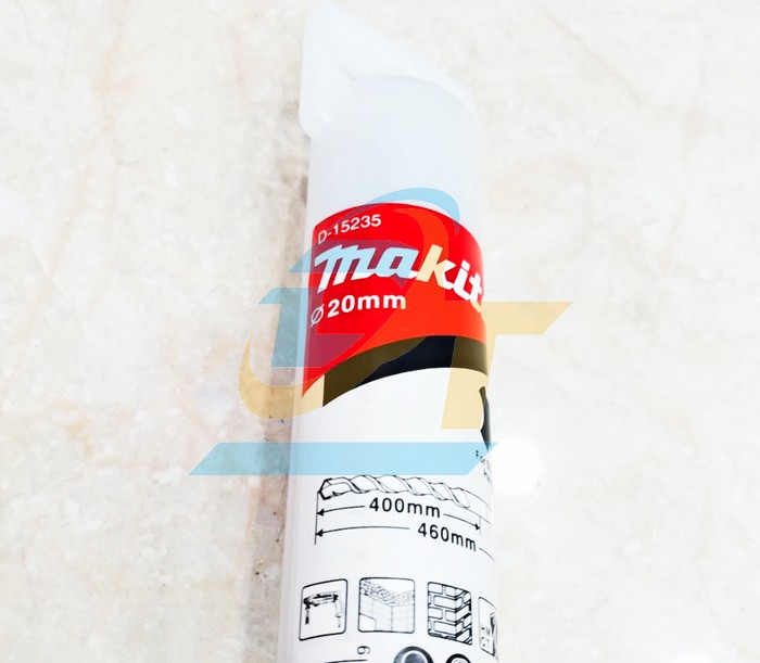 Mũi khoan b&ecirc; t&ocirc;ng chu&ocirc;i g&agrave;i 20x460mm Makita D-15235 D-15235 Makita | Gi&aacute; rẻ nhất - C&ocirc;ng Ty TNHH Thương Mại Dịch Vụ Đạt T&acirc;m