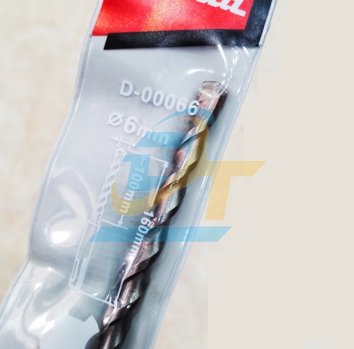 Mũi khoan b&ecirc; t&ocirc;ng chu&ocirc;i g&agrave;i 6x160mm Makita D-00066  Makita | Gi&aacute; rẻ nhất - C&ocirc;ng Ty TNHH Thương Mại Dịch Vụ Đạt T&acirc;m