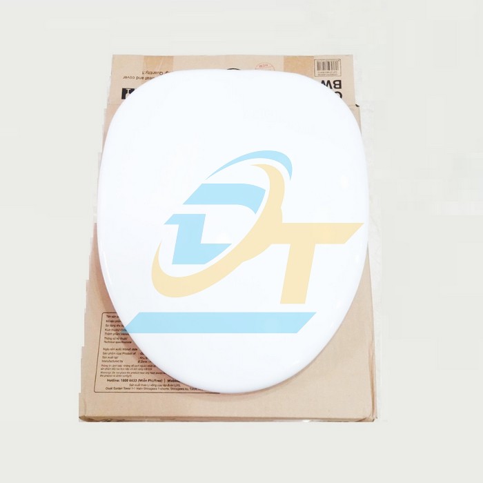 Nắp bồn cầu nhựa Inax CF-37AKV/BW1 - Rơi kh&ocirc;ng &ecirc;m CF-37AKV/BW1 INAX | Gi&aacute; rẻ nhất - C&ocirc;ng Ty TNHH Thương Mại Dịch Vụ Đạt T&acirc;m