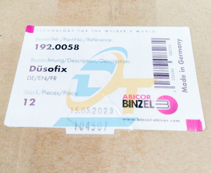 S&aacute;p chống d&iacute;nh xỉ h&agrave;n 300g Binzel 192.0058  BINZEL | Gi&aacute; rẻ nhất - C&ocirc;ng Ty TNHH Thương Mại Dịch Vụ Đạt T&acirc;m