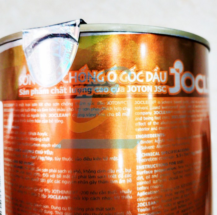 Sơn chống ố gốc dầu Joton Joclean 1kg  JOTON | Gi&aacute; rẻ nhất - C&ocirc;ng Ty TNHH Thương Mại Dịch Vụ Đạt T&acirc;m