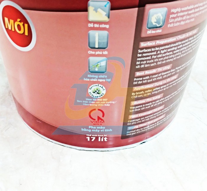 Sơn nội thất Essence dễ lau ch&ugrave;i Jotun Base A 17L  JOTUN | Gi&aacute; rẻ nhất - C&ocirc;ng Ty TNHH Thương Mại Dịch Vụ Đạt T&acirc;m