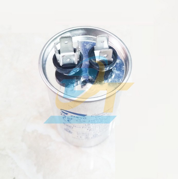 Tụ nh&ocirc;m CBB65 450V 25uF  China | Gi&aacute; rẻ nhất - C&ocirc;ng Ty TNHH Thương Mại Dịch Vụ Đạt T&acirc;m