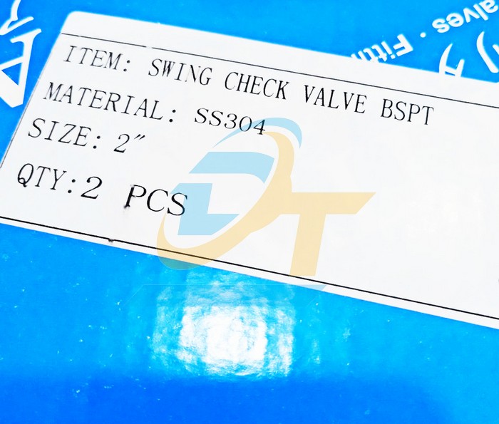 Van 1 chiều l&aacute; lật inox 304 nối ren phi 60 Arita (Swing Check Vavle BSPT)  ARITA | Gi&aacute; rẻ nhất - C&ocirc;ng Ty TNHH Thương Mại Dịch Vụ Đạt T&acirc;m