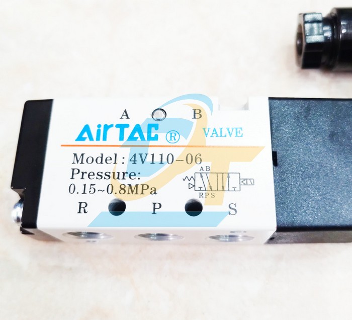 Van điện từ kh&iacute; n&eacute;n AC220V Airtac 4V110-06A  Airtac | Gi&aacute; rẻ nhất - C&ocirc;ng Ty TNHH Thương Mại Dịch Vụ Đạt T&acirc;m