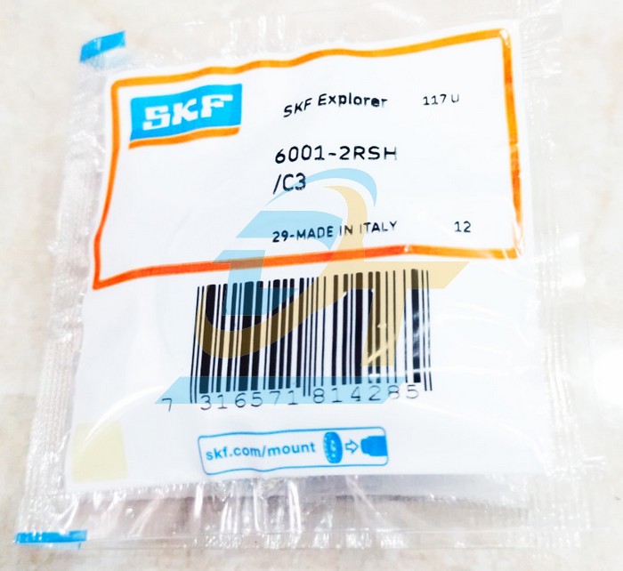 V&ograve;ng bi (Bạc đạn) SKF 6001-2RSH/C3  SKF | Gi&aacute; rẻ nhất - C&ocirc;ng Ty TNHH Thương Mại Dịch Vụ Đạt T&acirc;m