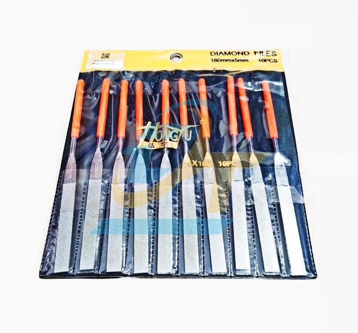 Dũa kim cương dẹp Hongyu 5x180mm  HONGYU | Gi&aacute; rẻ nhất - C&ocirc;ng Ty TNHH Thương Mại Dịch Vụ Đạt T&acirc;m