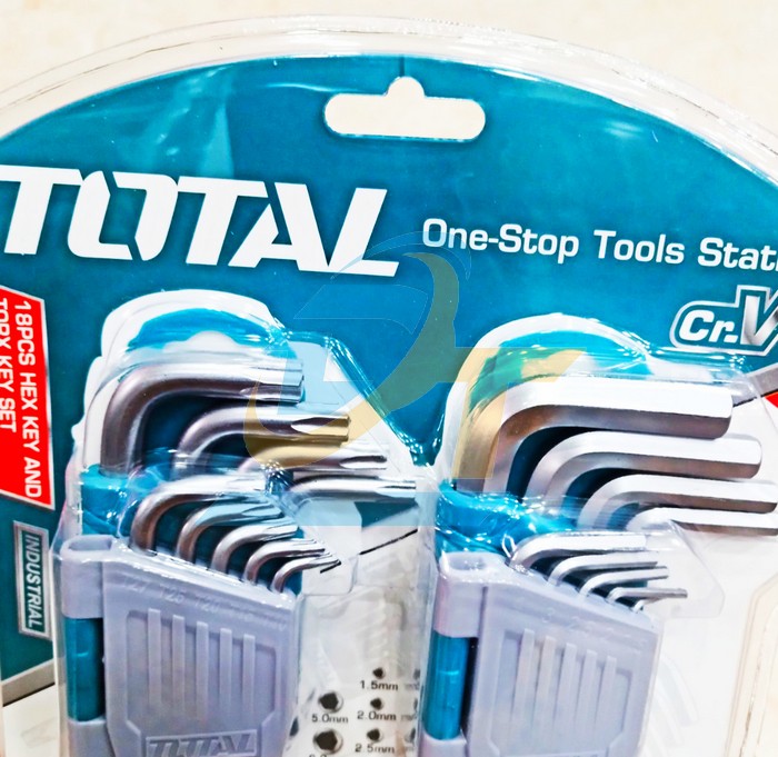 Bộ lục gi&aacute;c bằng v&agrave; lục gi&aacute;c b&ocirc;ng 18 chi tiết Total THT106KT0181  Total | Gi&aacute; rẻ nhất - C&ocirc;ng Ty TNHH Thương Mại Dịch Vụ Đạt T&acirc;m