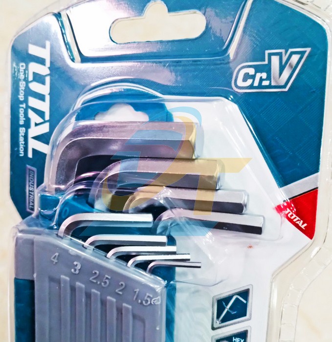 Bộ lục gi&aacute;c hệ m&eacute;t 9 c&acirc;y 1.5-10mm Total THT106191  Total | Gi&aacute; rẻ nhất - C&ocirc;ng Ty TNHH Thương Mại Dịch Vụ Đạt T&acirc;m