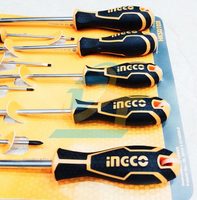 Bộ tua v&iacute;t 10 chi tiết Ingco HKSD1028  INGCO | Gi&aacute; rẻ nhất - C&ocirc;ng Ty TNHH Thương Mại Dịch Vụ Đạt T&acirc;m