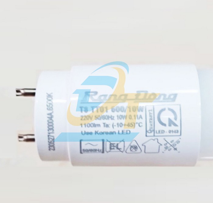 B&oacute;ng đ&egrave;n Led Tube 0.6m 10W Rạng Đ&ocirc;ng T8 TT01 600/10W  RangDong | Gi&aacute; rẻ nhất - C&ocirc;ng Ty TNHH Thương Mại Dịch Vụ Đạt T&acirc;m