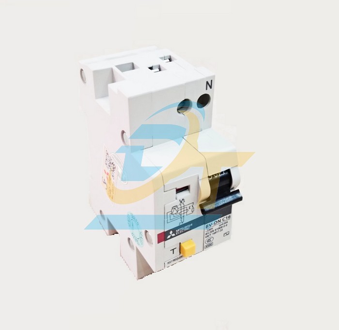 Cầu dao chống giật  2P (1P+N) 16A 30mA 4.5kA Mitsubishi BV-DN  MITSUBISHI | Gi&aacute; rẻ nhất - C&ocirc;ng Ty TNHH Thương Mại Dịch Vụ Đạt T&acirc;m