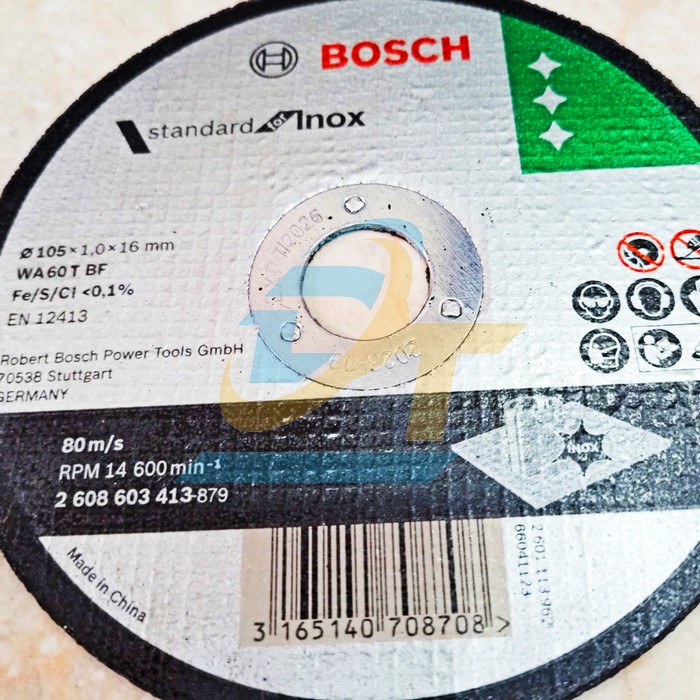 Đ&aacute; cắt inox 105x1.0x16mm Bosch 2608603413  Bosch | Gi&aacute; rẻ nhất - C&ocirc;ng Ty TNHH Thương Mại Dịch Vụ Đạt T&acirc;m