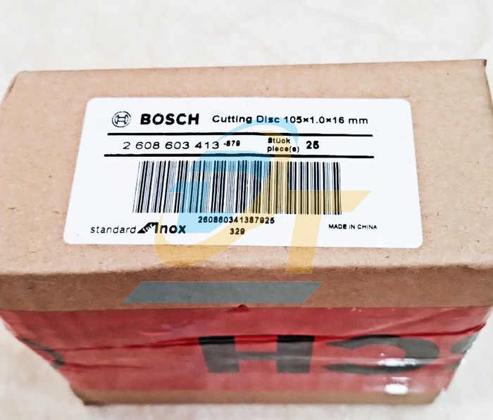 Đ&aacute; cắt inox 105x1.0x16mm Bosch 2608603413  Bosch | Gi&aacute; rẻ nhất - C&ocirc;ng Ty TNHH Thương Mại Dịch Vụ Đạt T&acirc;m