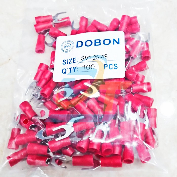Đầu cos chỉa chữ Y Dobon SV 1.25-4S bọc nhựa  DOBON | Gi&aacute; rẻ nhất - C&ocirc;ng Ty TNHH Thương Mại Dịch Vụ Đạt T&acirc;m