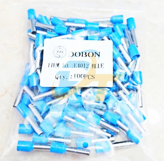 Đầu cos pin rỗng Dobon E4012 (Tiết diện c&aacute;p 4.0mm2)  DOBON | Gi&aacute; rẻ nhất - C&ocirc;ng Ty TNHH Thương Mại Dịch Vụ Đạt T&acirc;m