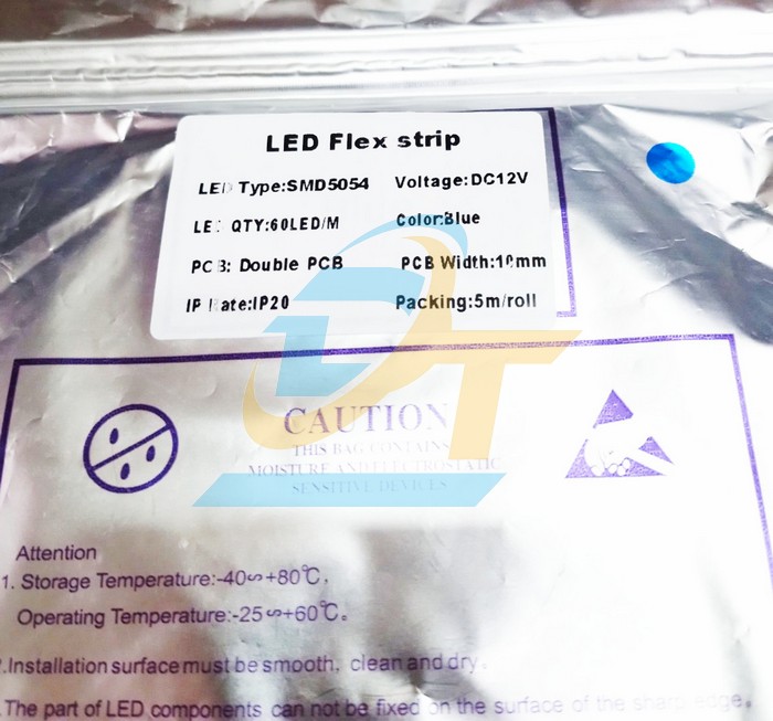 Đ&egrave;n led d&acirc;y chip Samsung 5054 60LED 12V - M&agrave;u xanh dương (Cuộn 5m)  China | Gi&aacute; rẻ nhất - C&ocirc;ng Ty TNHH Thương Mại Dịch Vụ Đạt T&acirc;m
