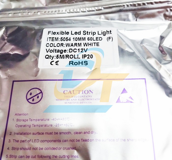 Đ&egrave;n led d&acirc;y chip Samsung 5054 60LED 12V - M&agrave;u v&agrave;ng ấm (Cuộn 5m)  VietNam | Gi&aacute; rẻ nhất - C&ocirc;ng Ty TNHH Thương Mại Dịch Vụ Đạt T&acirc;m
