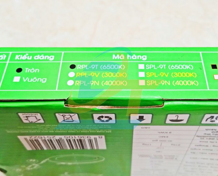 Đ&egrave;n LED Panel &acirc;m trần 9W 6500K MPE RPL-9T  MPE | Gi&aacute; rẻ nhất - C&ocirc;ng Ty TNHH Thương Mại Dịch Vụ Đạt T&acirc;m