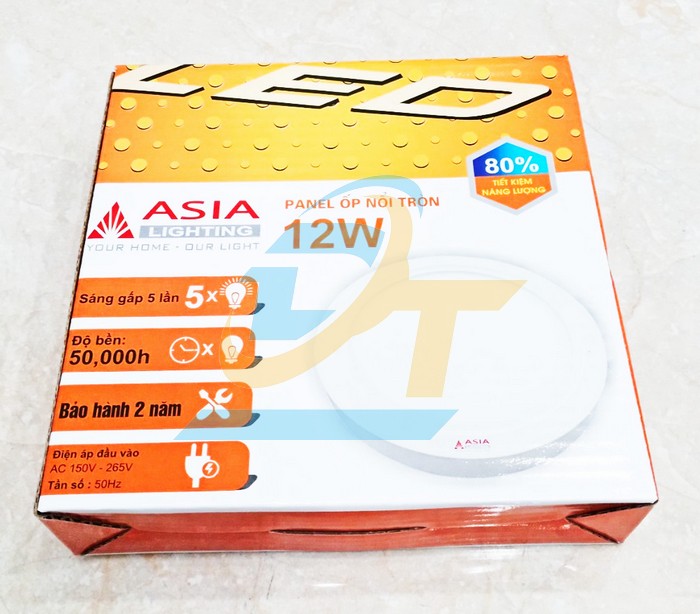 Đ&egrave;n led Panel ốp trần gắn nổi 12W 150-265V Asia PNOT12W-T  ASIA | Gi&aacute; rẻ nhất - C&ocirc;ng Ty TNHH Thương Mại Dịch Vụ Đạt T&acirc;m