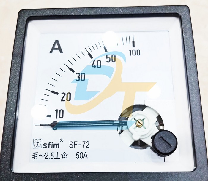 Đồng hồ đo Ampe Sfim SF-72 50A  SFIM | Gi&aacute; rẻ nhất - C&ocirc;ng Ty TNHH Thương Mại Dịch Vụ Đạt T&acirc;m