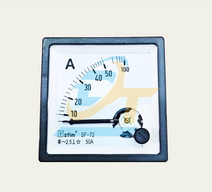Đồng hồ đo Ampe Sfim SF-72 50A  SFIM | Gi&aacute; rẻ nhất - C&ocirc;ng Ty TNHH Thương Mại Dịch Vụ Đạt T&acirc;m