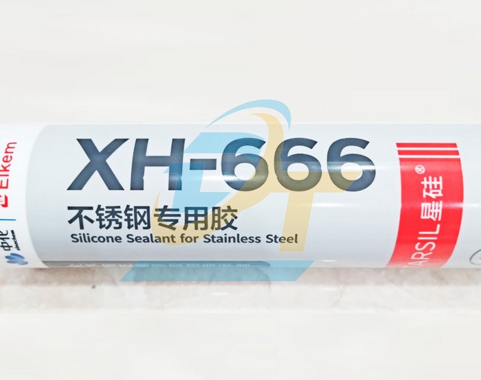 Keo silicone d&aacute;n inox Elkem XH-666 300ml  ELKEM | Gi&aacute; rẻ nhất - C&ocirc;ng Ty TNHH Thương Mại Dịch Vụ Đạt T&acirc;m