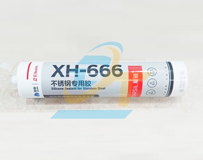 Keo silicone d&aacute;n inox Elkem XH-666 300ml  ELKEM | Gi&aacute; rẻ nhất - C&ocirc;ng Ty TNHH Thương Mại Dịch Vụ Đạt T&acirc;m