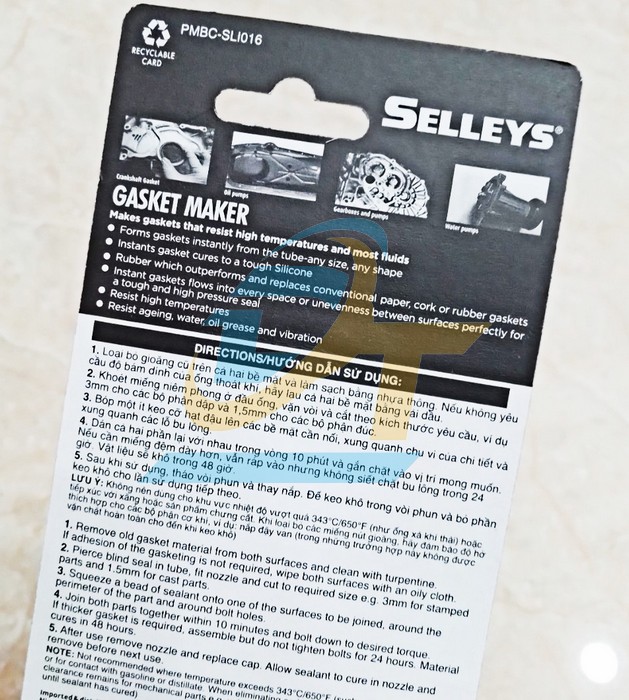 Keo thế ron đỏ Selleys High-temp RTV Silicone 32gr  Selleys | Gi&aacute; rẻ nhất - C&ocirc;ng Ty TNHH Thương Mại Dịch Vụ Đạt T&acirc;m