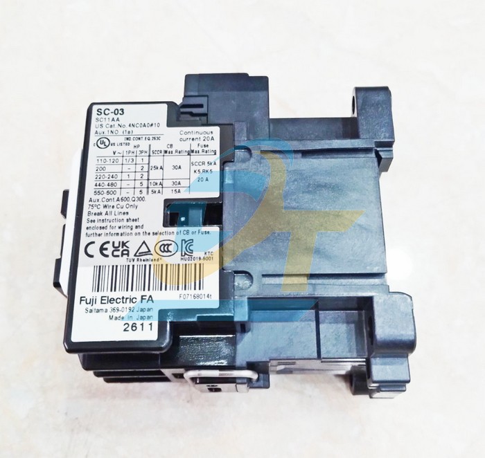 Khởi động từ 3P 9A 220V Fuji SC-03  FUJI | Gi&aacute; rẻ nhất - C&ocirc;ng Ty TNHH Thương Mại Dịch Vụ Đạt T&acirc;m
