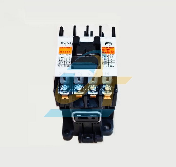 Khởi động từ 3P 9A 220V Fuji SC-03  FUJI | Gi&aacute; rẻ nhất - C&ocirc;ng Ty TNHH Thương Mại Dịch Vụ Đạt T&acirc;m