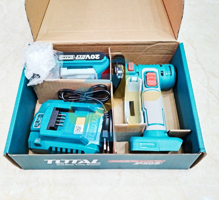 M&aacute;y cắt v&agrave; m&agrave;i mini d&ugrave;ng pin 20V Total TAGLI76017 (K&egrave;m 1 Pin 2.0Ah + 1 Sạc)  Total | Gi&aacute; rẻ nhất - C&ocirc;ng Ty TNHH Thương Mại Dịch Vụ Đạt T&acirc;m