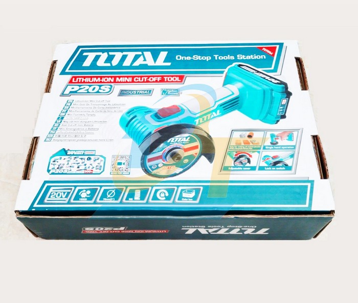 M&aacute;y cắt v&agrave; m&agrave;i mini d&ugrave;ng pin 20V Total TAGLI76017 (K&egrave;m 1 Pin 2.0Ah + 1 Sạc)  Total | Gi&aacute; rẻ nhất - C&ocirc;ng Ty TNHH Thương Mại Dịch Vụ Đạt T&acirc;m