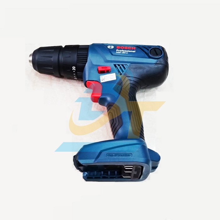 M&aacute;y khoan động lực d&ugrave;ng pin 18V Bosch GSB 180-LI (K&egrave;m 2 Pin 2.0Ah + 1 Sạc) GSB 180-LI Bosch | Gi&aacute; rẻ nhất - C&ocirc;ng Ty TNHH Thương Mại Dịch Vụ Đạt T&acirc;m