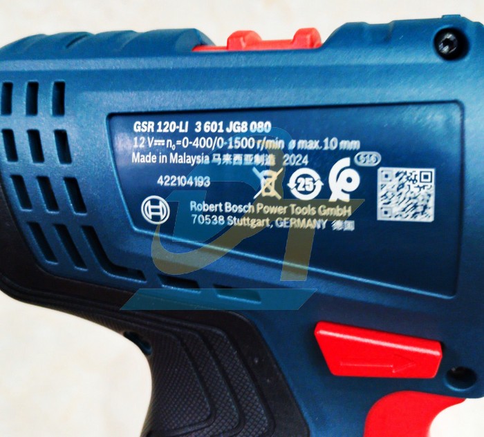 M&aacute;y khoan vặn v&iacute;t d&ugrave;ng pin 12V Bosch GSR 120-LI GEN II (K&egrave;m 2 Pin + 1 Sạc)  Bosch | Gi&aacute; rẻ nhất - C&ocirc;ng Ty TNHH Thương Mại Dịch Vụ Đạt T&acirc;m