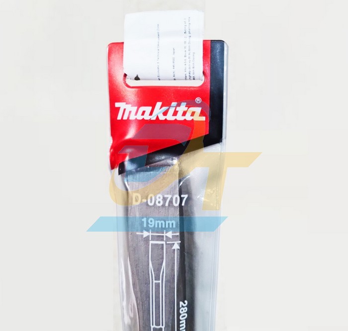 Mũi đục dẹp chu&ocirc;i lục gi&aacute;c 19x280mm Makita D-08707  Makita | Gi&aacute; rẻ nhất - C&ocirc;ng Ty TNHH Thương Mại Dịch Vụ Đạt T&acirc;m