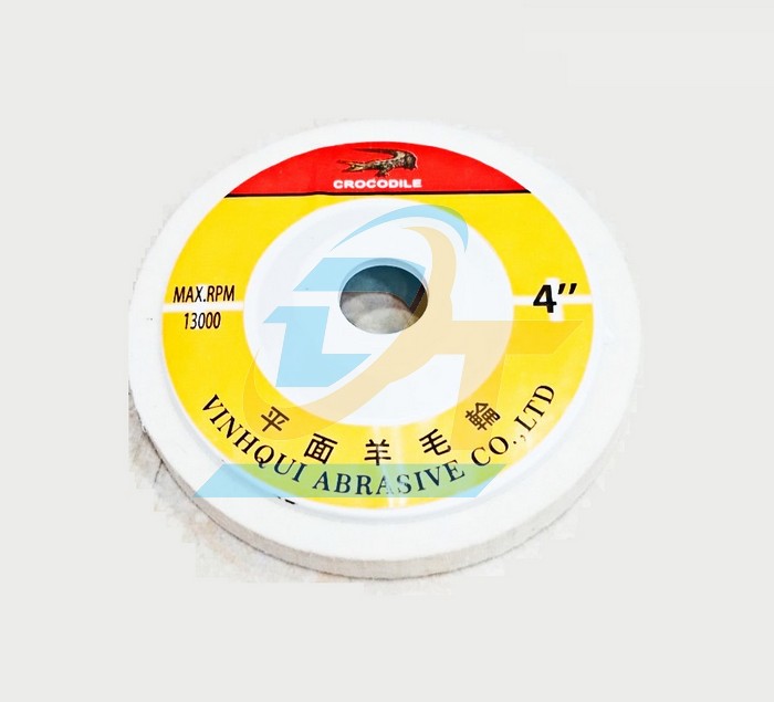 Nỉ trắng đ&aacute;nh b&oacute;ng C&aacute; sấu Vĩnh Qu&iacute; 4"/100mm  VietNam | Gi&aacute; rẻ nhất - C&ocirc;ng Ty TNHH Thương Mại Dịch Vụ Đạt T&acirc;m