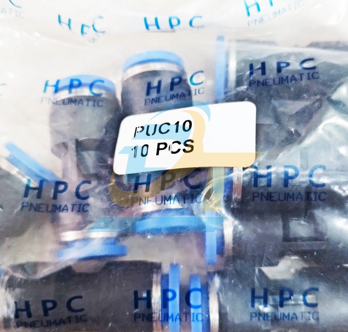 Nối hơi thẳng phi 10mm HPC PUC10  HPC | Gi&aacute; rẻ nhất - C&ocirc;ng Ty TNHH Thương Mại Dịch Vụ Đạt T&acirc;m