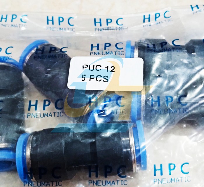 Nối hơi thẳng phi 12mm HPC PUC12  HPC | Gi&aacute; rẻ nhất - C&ocirc;ng Ty TNHH Thương Mại Dịch Vụ Đạt T&acirc;m