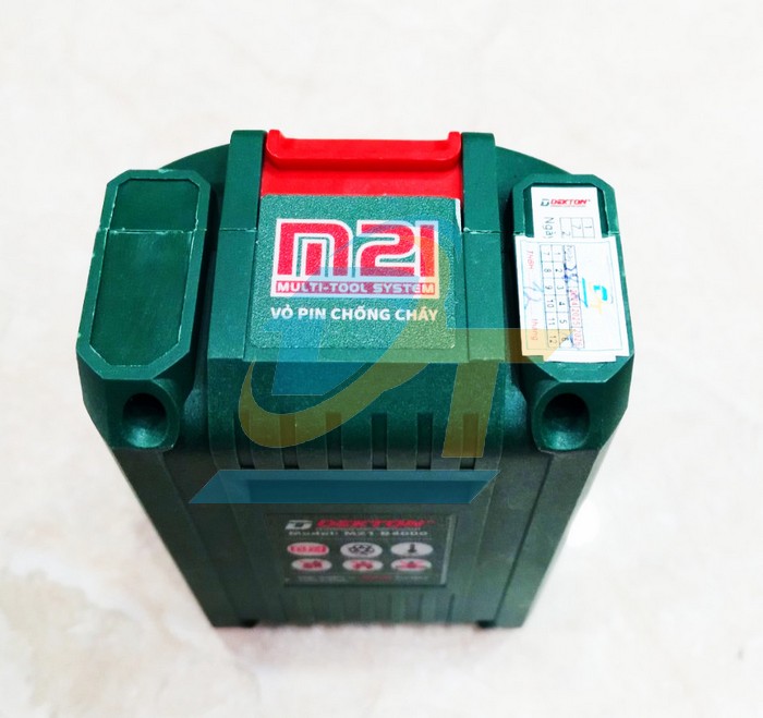 Pin Li-ion 21V 4.0Ah Dekton M21-B4000  DEKTON | Gi&aacute; rẻ nhất - C&ocirc;ng Ty TNHH Thương Mại Dịch Vụ Đạt T&acirc;m