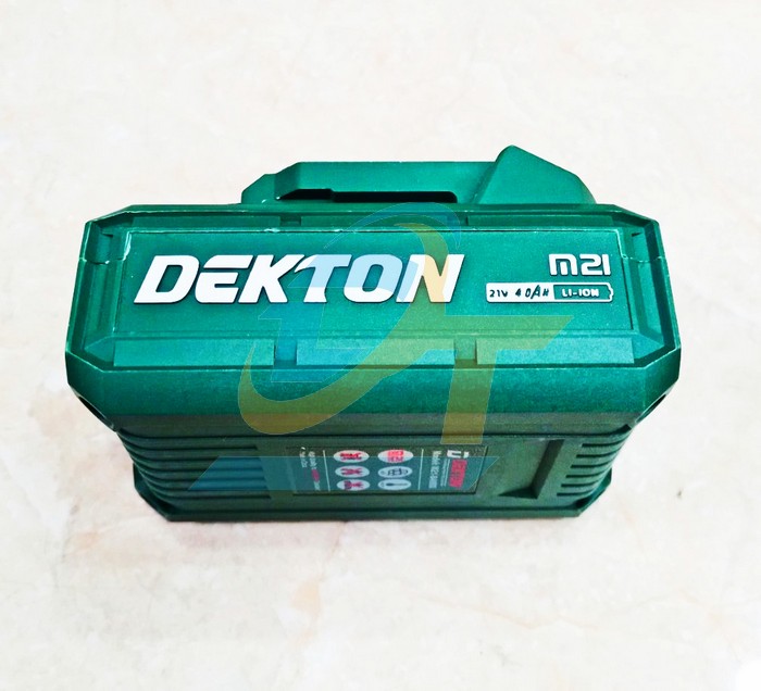 Pin Li-ion 21V 4.0Ah Dekton M21-B4000  DEKTON | Gi&aacute; rẻ nhất - C&ocirc;ng Ty TNHH Thương Mại Dịch Vụ Đạt T&acirc;m