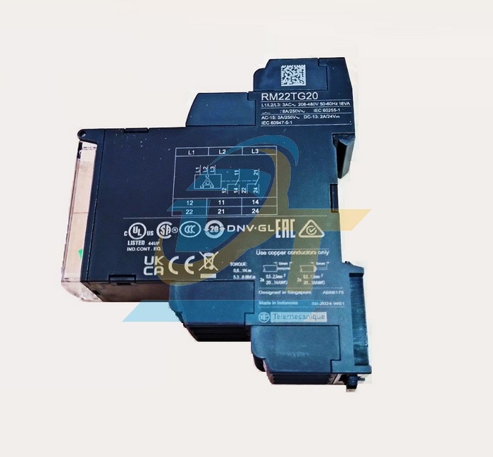 Relay bảo vệ mất pha 3P 208-480V Schneider RM22TG20  SCHNEIDER | Gi&aacute; rẻ nhất - C&ocirc;ng Ty TNHH Thương Mại Dịch Vụ Đạt T&acirc;m