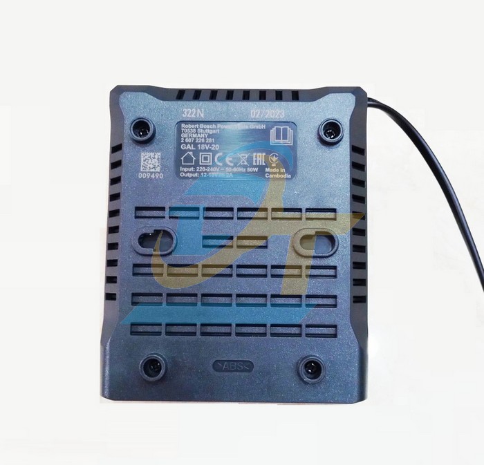 Sạc nhanh 12-18V Bosch GAL 18V-20  Bosch | Gi&aacute; rẻ nhất - C&ocirc;ng Ty TNHH Thương Mại Dịch Vụ Đạt T&acirc;m
