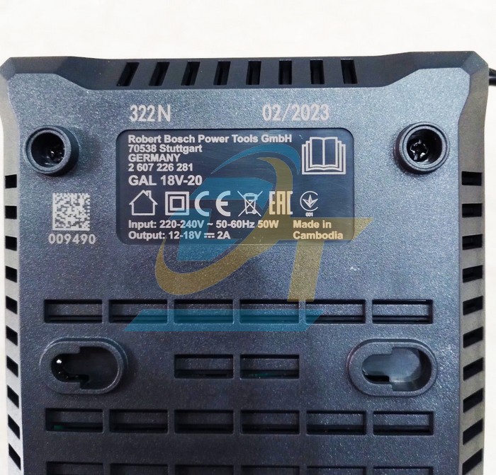 Sạc nhanh 12-18V Bosch GAL 18V-20  Bosch | Gi&aacute; rẻ nhất - C&ocirc;ng Ty TNHH Thương Mại Dịch Vụ Đạt T&acirc;m