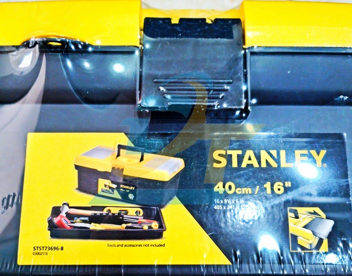 Th&ugrave;ng đồ nghề nhựa 16" Stanley STST73696-8 STST73696-8 Stanley | Gi&aacute; rẻ nhất - C&ocirc;ng Ty TNHH Thương Mại Dịch Vụ Đạt T&acirc;m